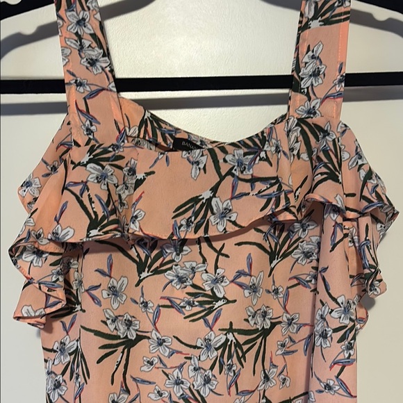 Floral Ruffle Strap Top - Picture 3 of 4